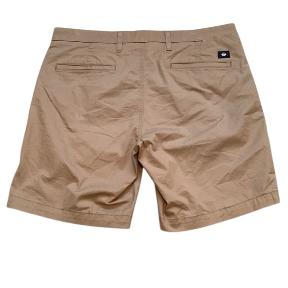Docker’s Men’s Size 36 Regular Tan Flat Front Shorts Pockets Gorpcore Cotton - Picture 3 of 7